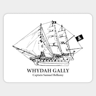 Whydah Gally - Captain Samuel Bellany Sticker